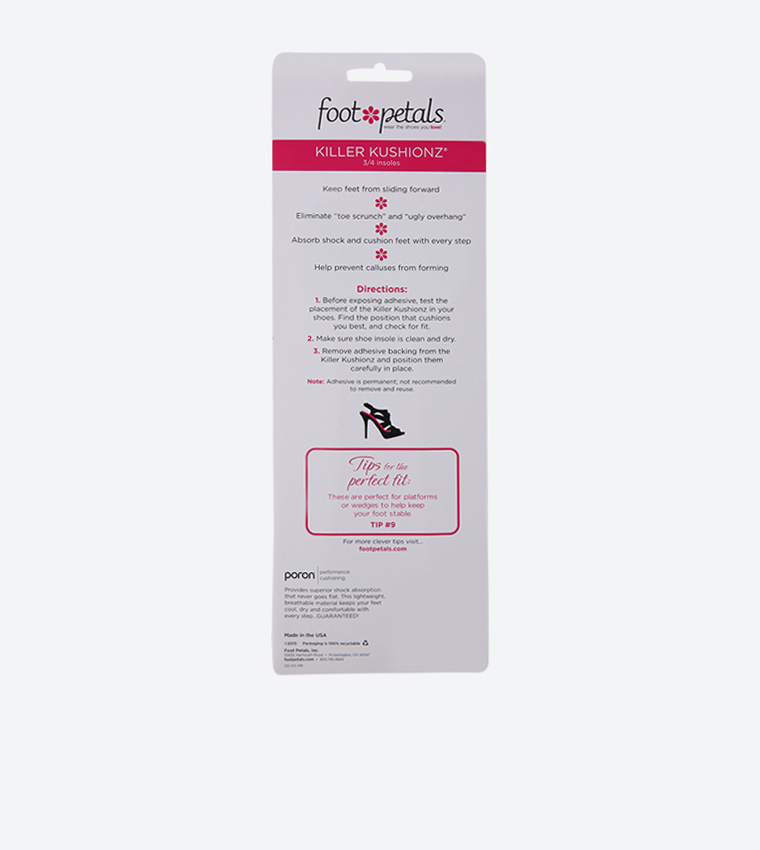 Full Insole Killer Cushions - Silver