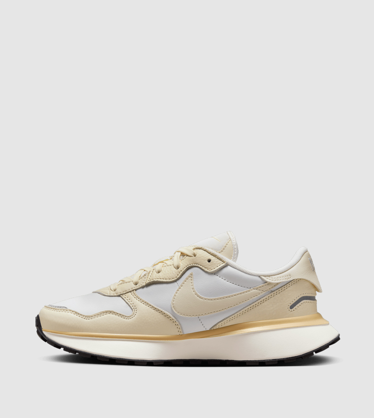 PHOENIX WAFFLE Leather Low Top Sneakers