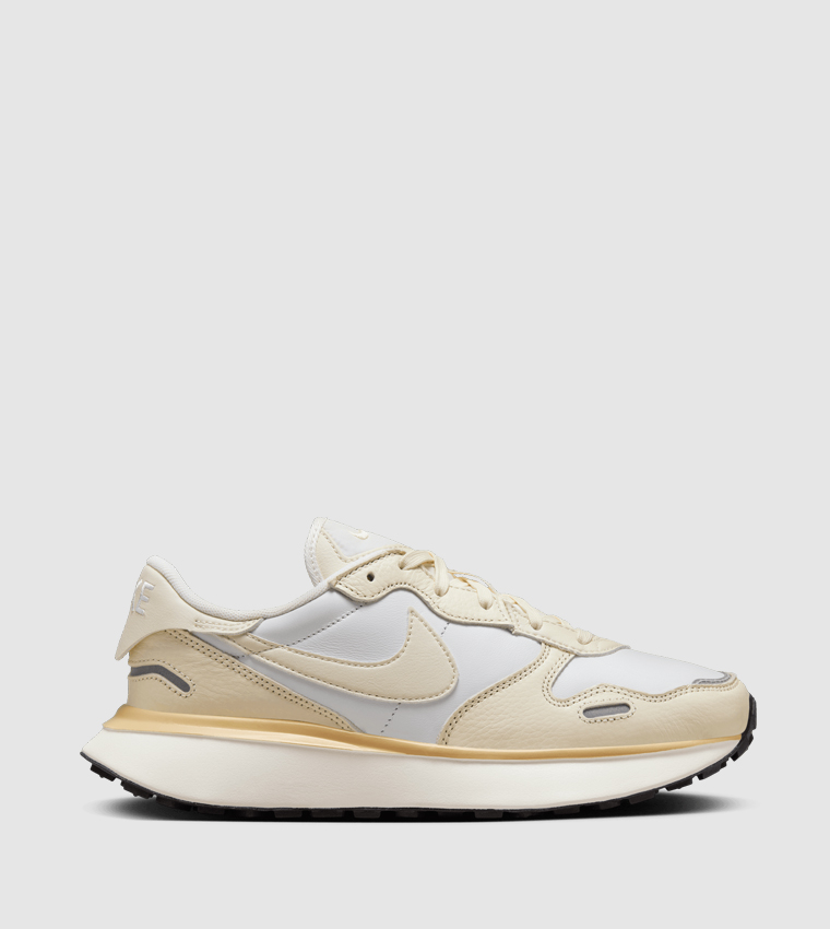 PHOENIX WAFFLE Leather Low Top Sneakers