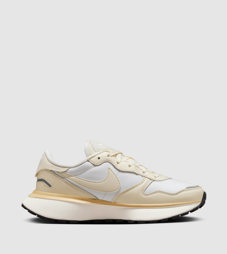 PHOENIX WAFFLE Leather Low Top Sneakers