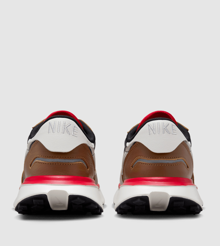 PHOENIX WAFFLE Leather Low Top Lace-Up Shoes