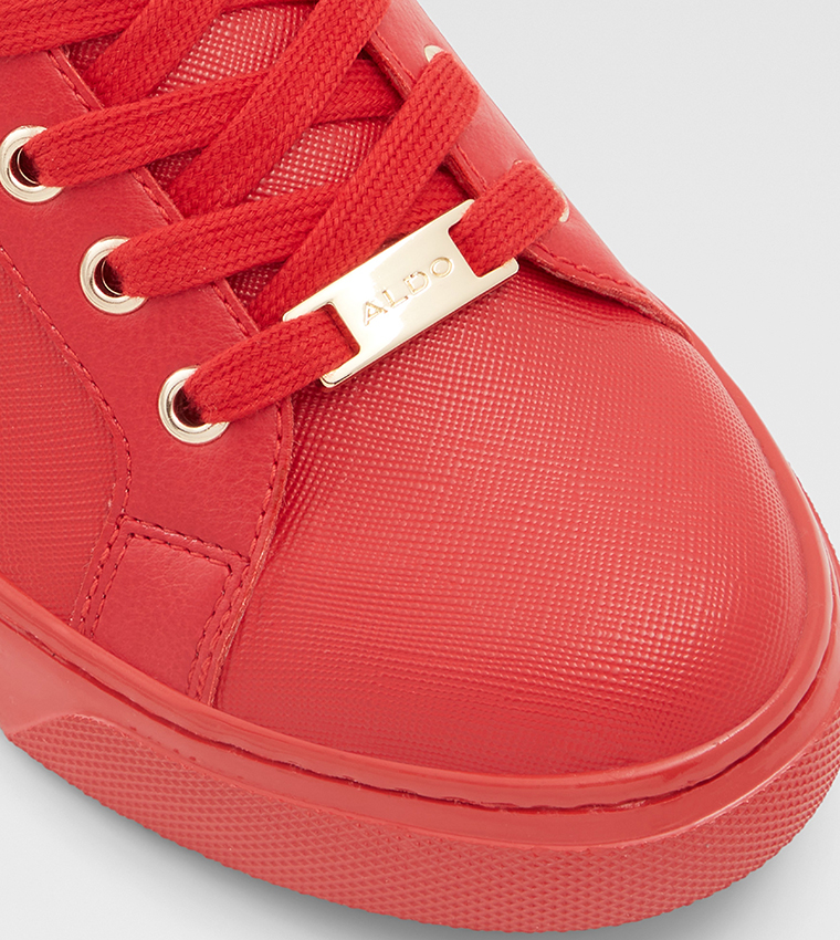 Buy Aldo Frayldan Mid Top Sneakers In Red 6thStreet Kuwait