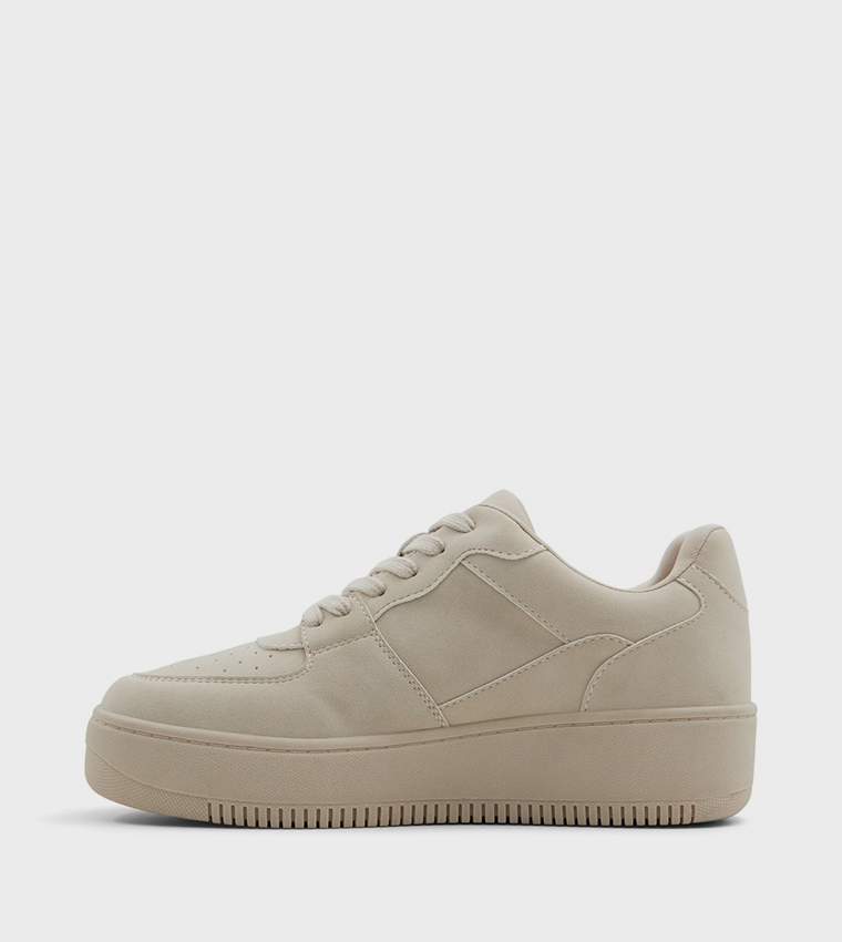 FRESH Flatform Lace-Up Sneakers