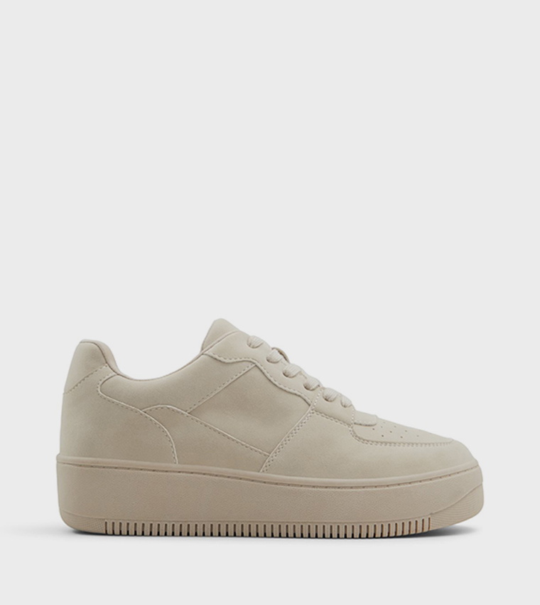 FRESH Flatform Lace-Up Sneakers