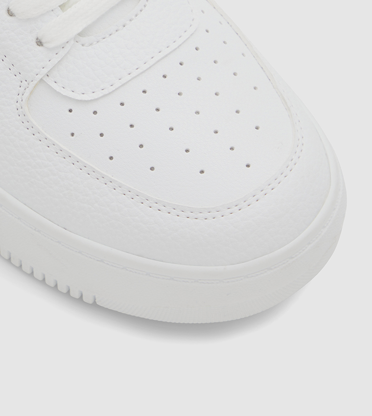 FRESH Perforated Lace-Up Shoes