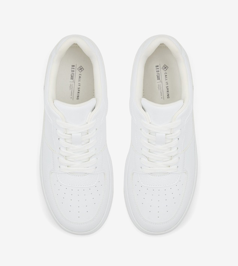 FRESH Perforated Lace-Up Shoes