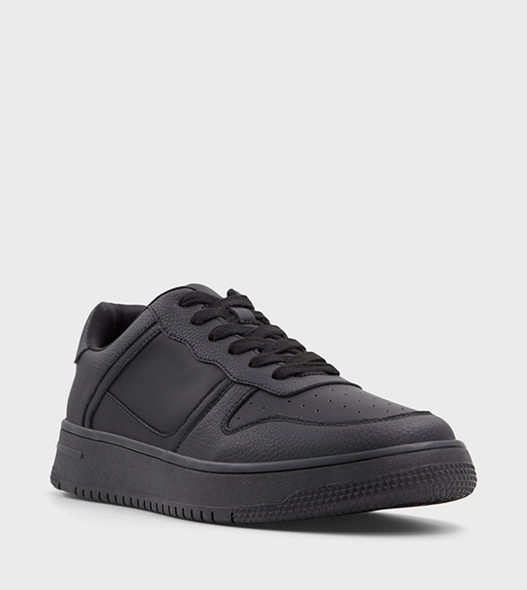 FRESHH_H Round Toe Lace-Up Sneakers