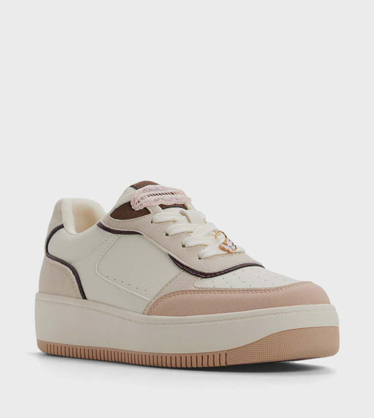 FRESHY Lace-Up Platform Sneakers