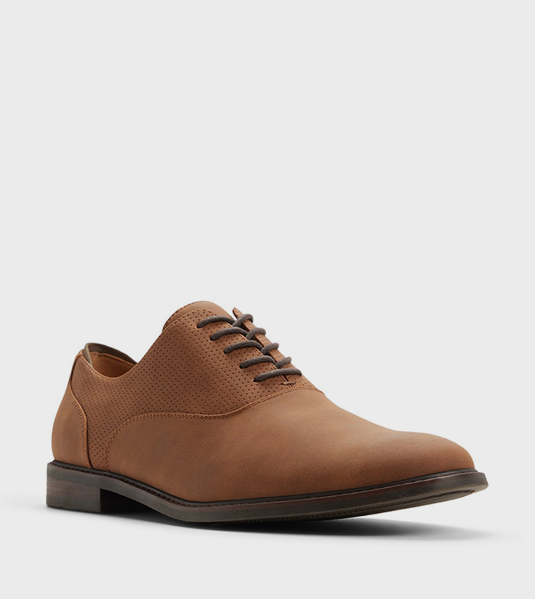 FRESIEN Solid Oxford Shoes