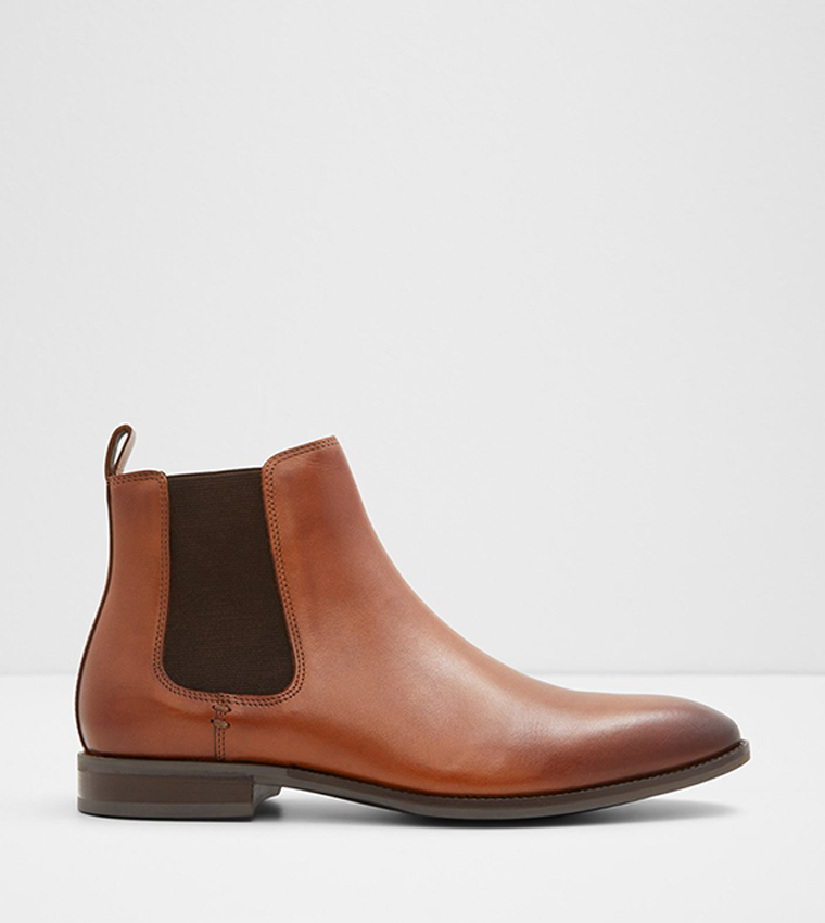 Buy Aldo FRIELIA Leather Chelsea Boots In Brown 6thStreet Oman