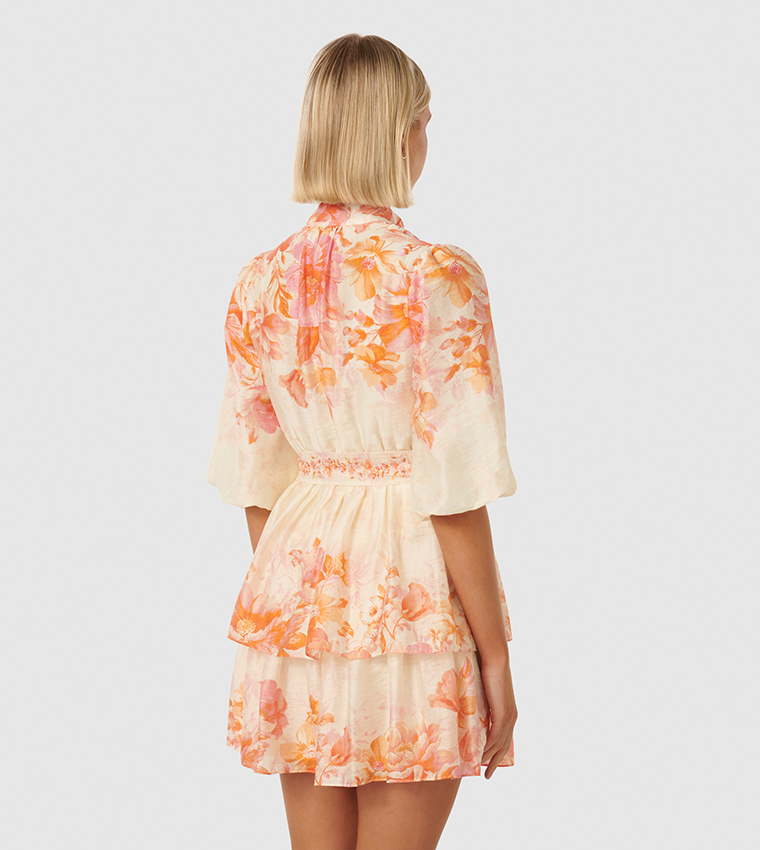 ISLA Printed Layered Dress
