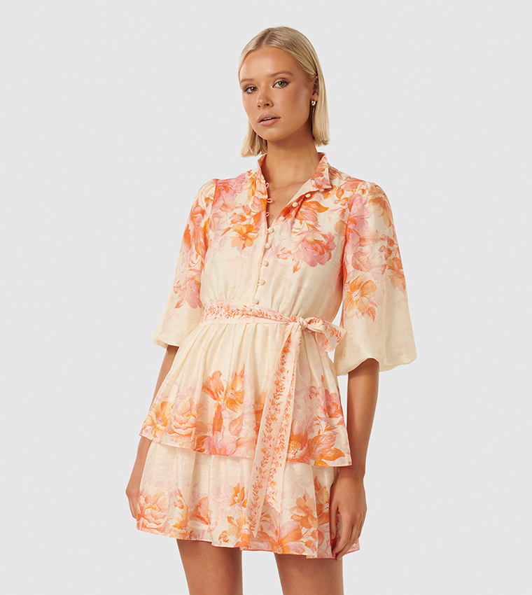 Forever new peach dress best sale