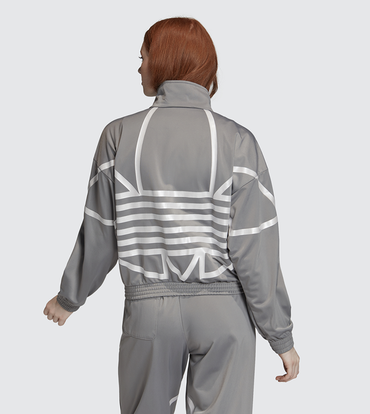 large logo track jacket adidas