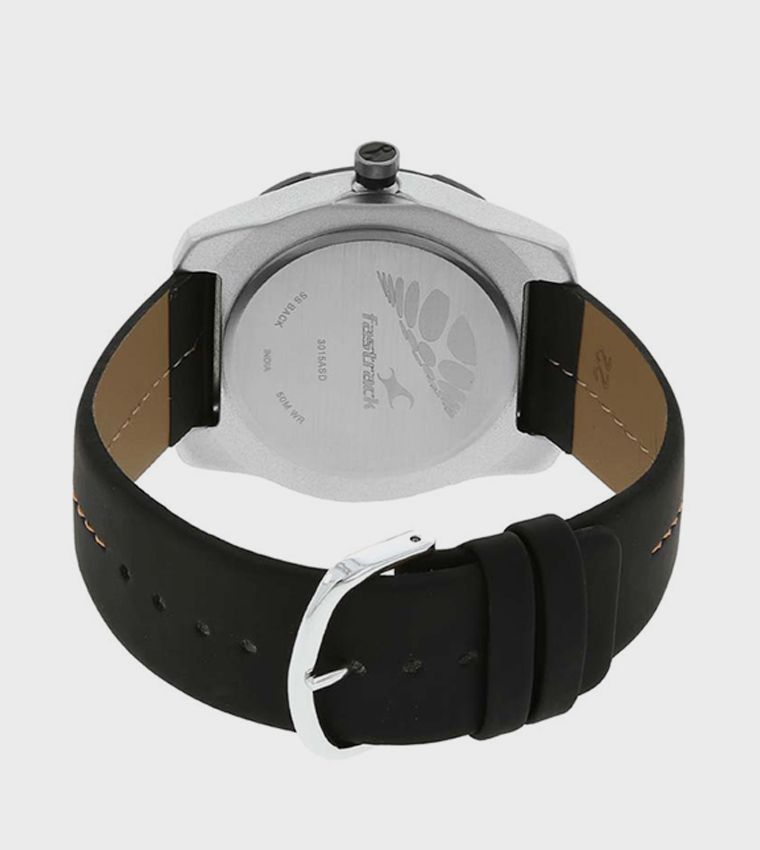 Black Dial Fastrack Watch Ss Back Price Fastrack Stunners Quartz