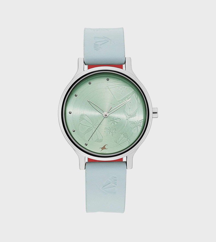 I LOVE ME Blue Dial Quartz Analog Watch