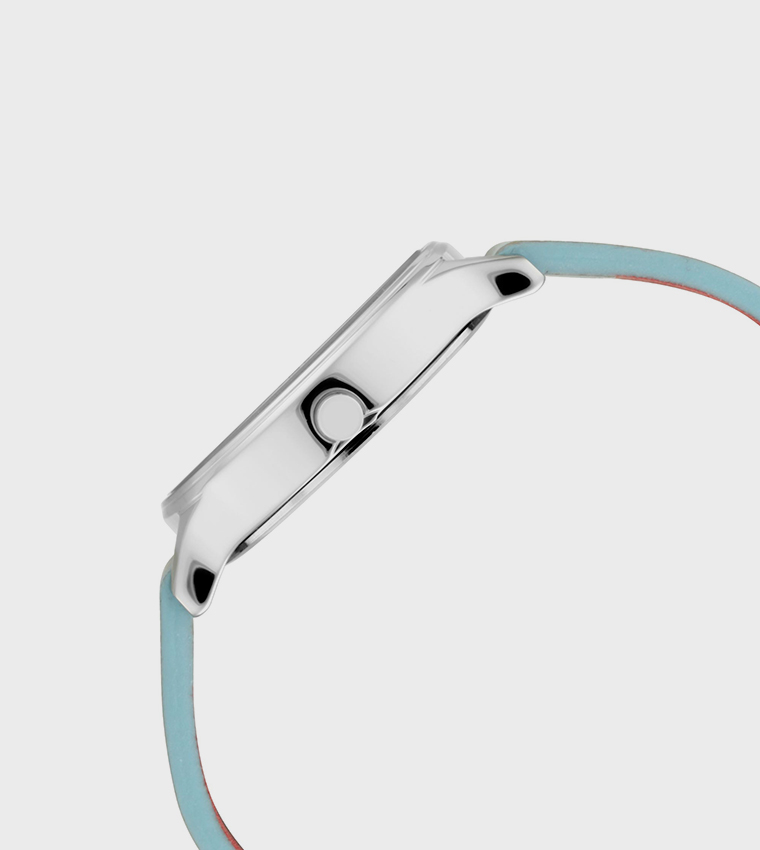 I LOVE ME Blue Dial Quartz Analog Watch