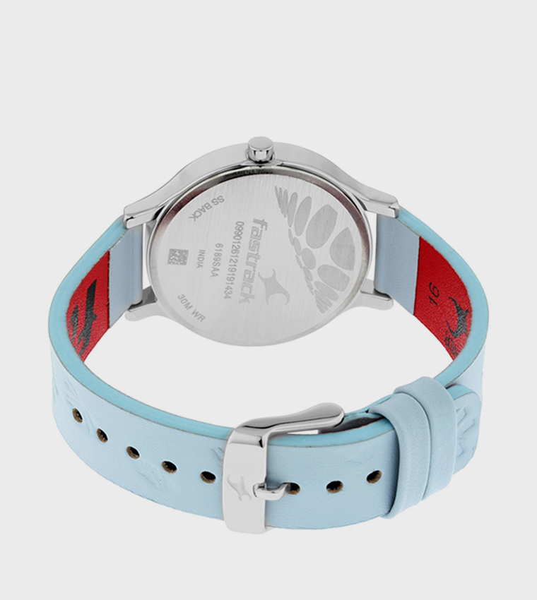 I LOVE ME Blue Dial Quartz Analog Watch