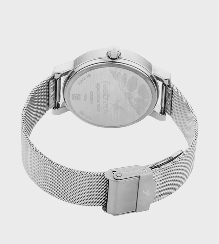ANIMAL PRINT White Dial Quartz Analog Watch