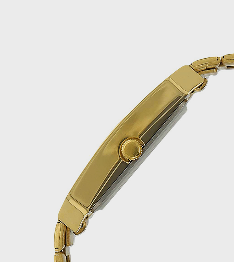 Black Dial Analog Watch