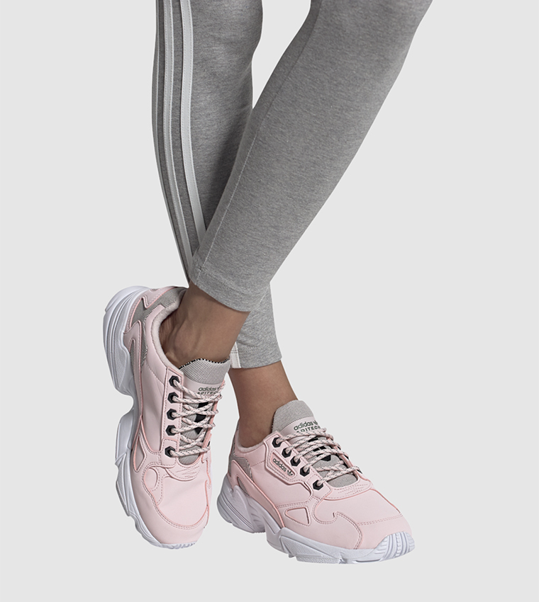 Buy Adidas Originals Falcon Shoes Halo Pink Halo Pink Trace Green In Pink 6thStreet Qatar