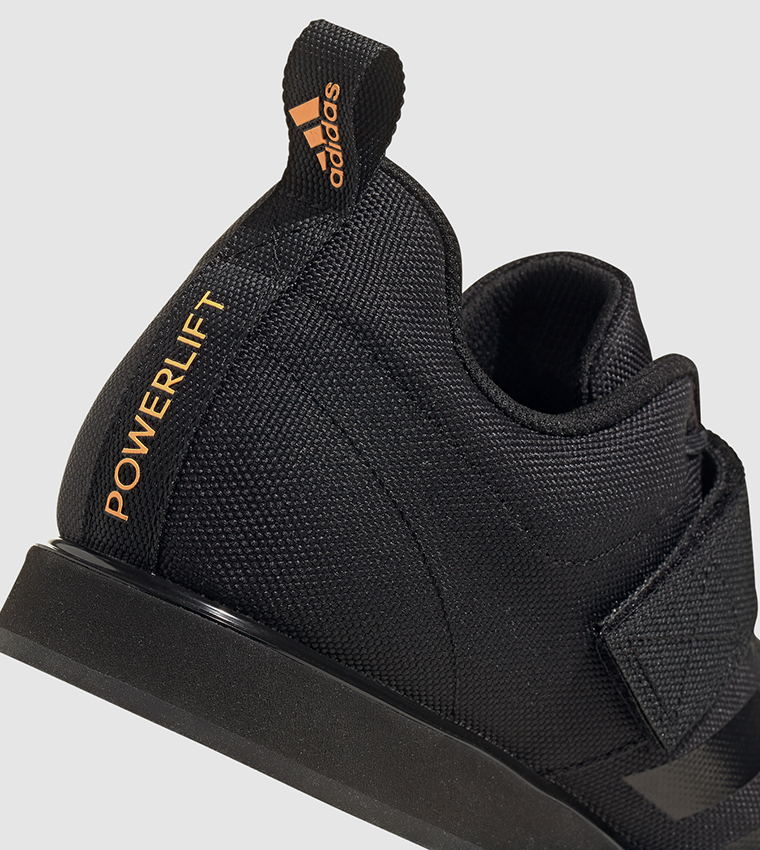 Buy Adidas Powerlift Shoes Core Black/Core Black/Solar Gold In