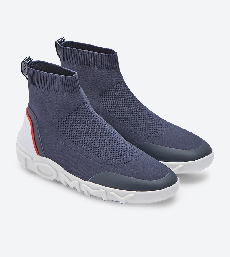 Knitted Slip-On Trainers