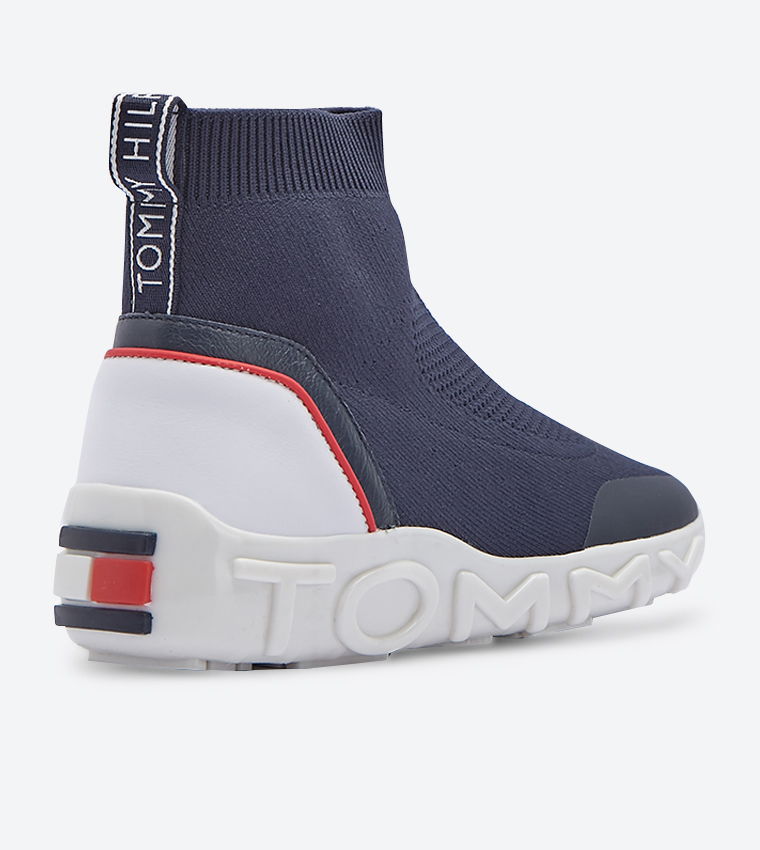 Knitted Slip-On Trainers