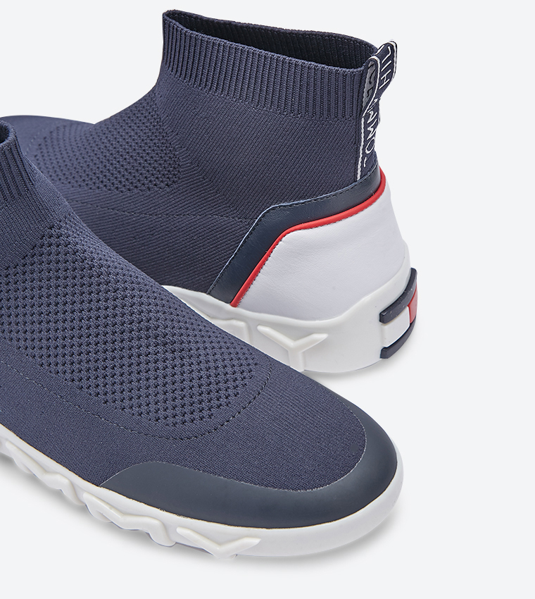 Knitted Slip-On Trainers