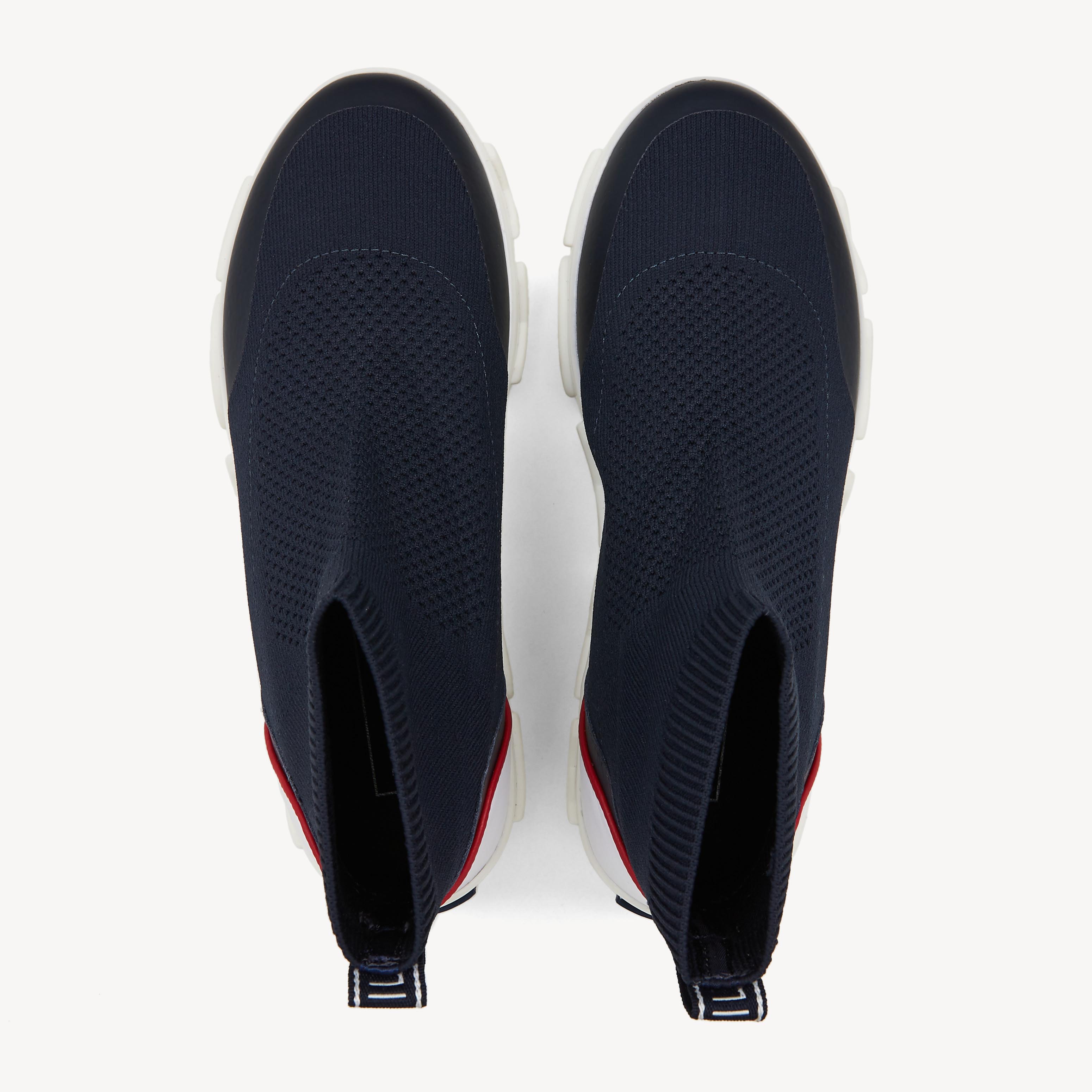 Knitted Slip-On Trainers