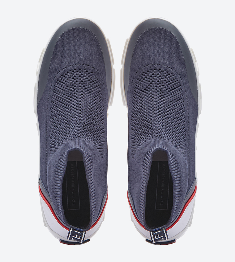 Knitted Slip-On Trainers