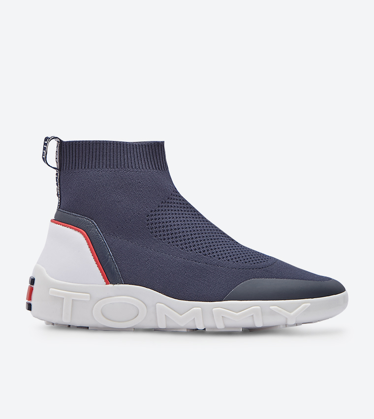 Knitted Slip-On Trainers