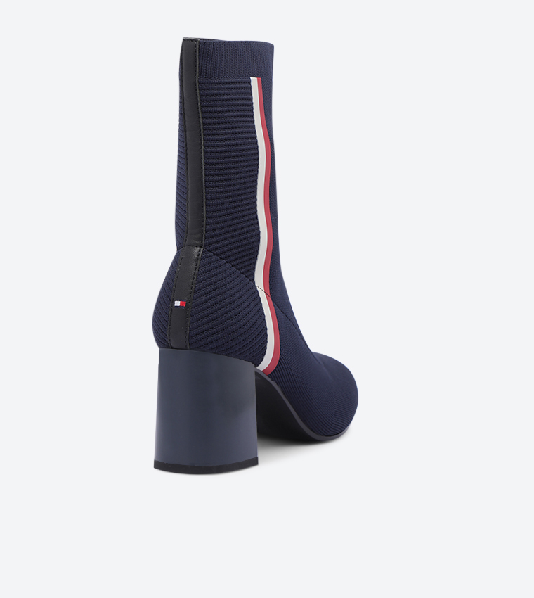 Tommy hilfiger clearance sock boots navy