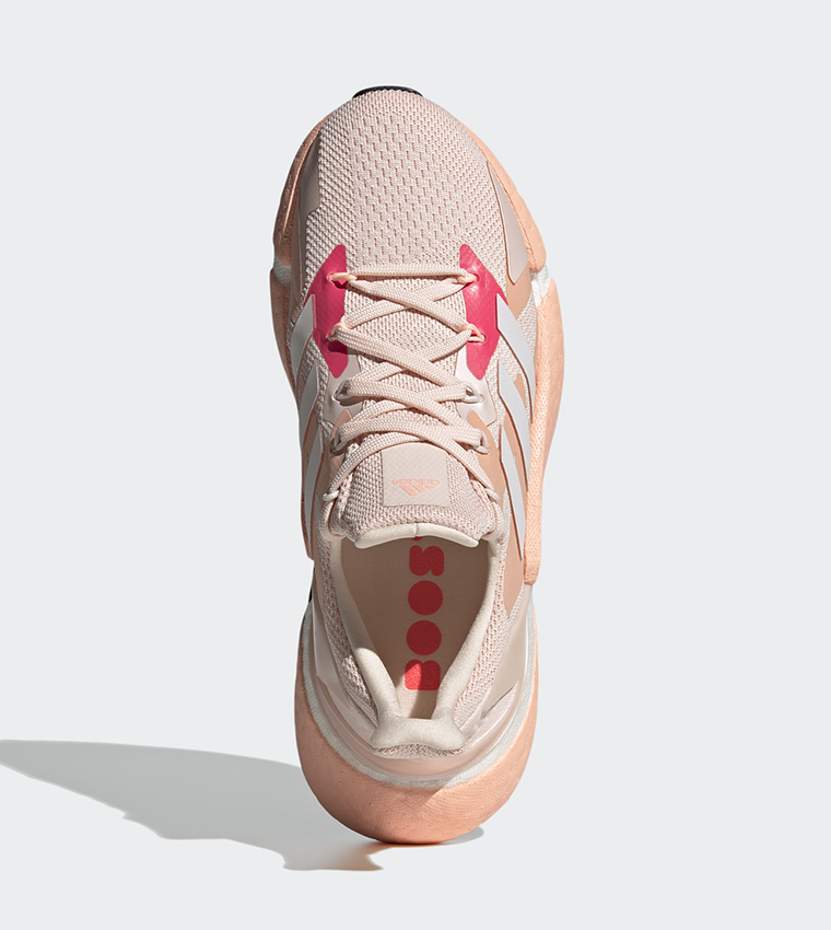 Buy Adidas Lace Up Mid Top Sneakers In Peach | 6thstreet Saudi Arabia