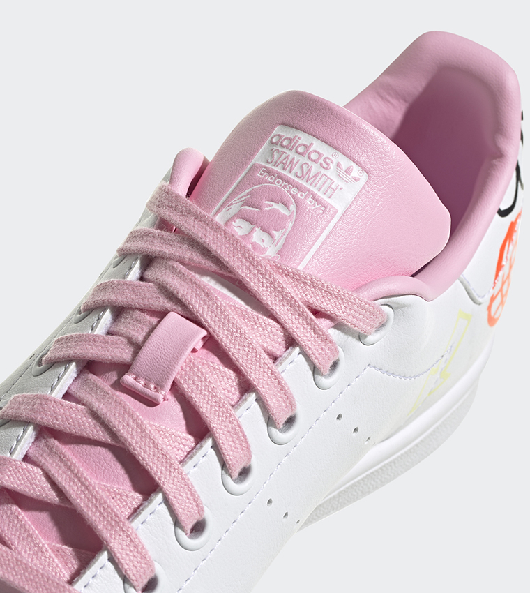 Originals stan smith outlet shoes white/raw pink