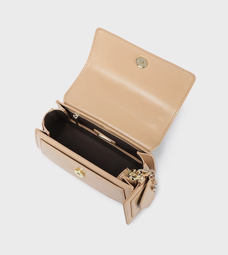 Logo Detail Convertible Crossbody Bag