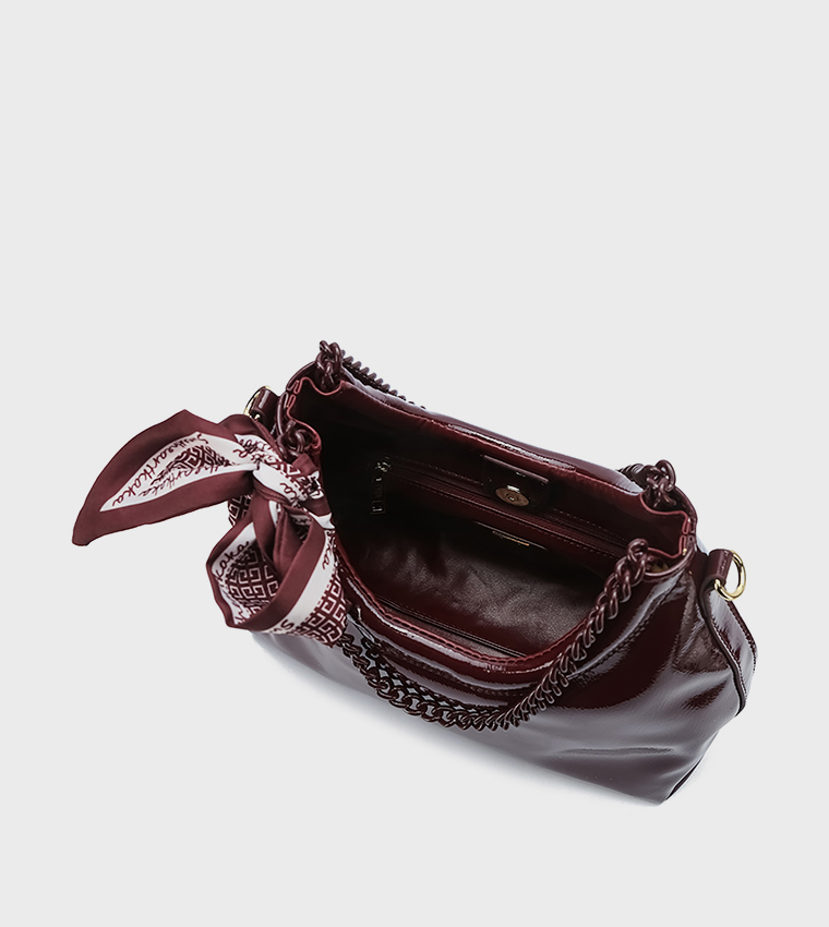Fyor  Shoulder Bags - Wine Shoulder bags
