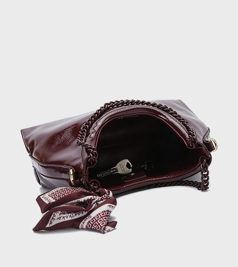 Fyor  Shoulder Bags - Wine Shoulder bags