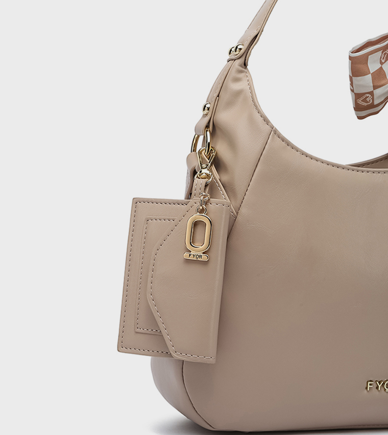 Textured Shoulder Bag