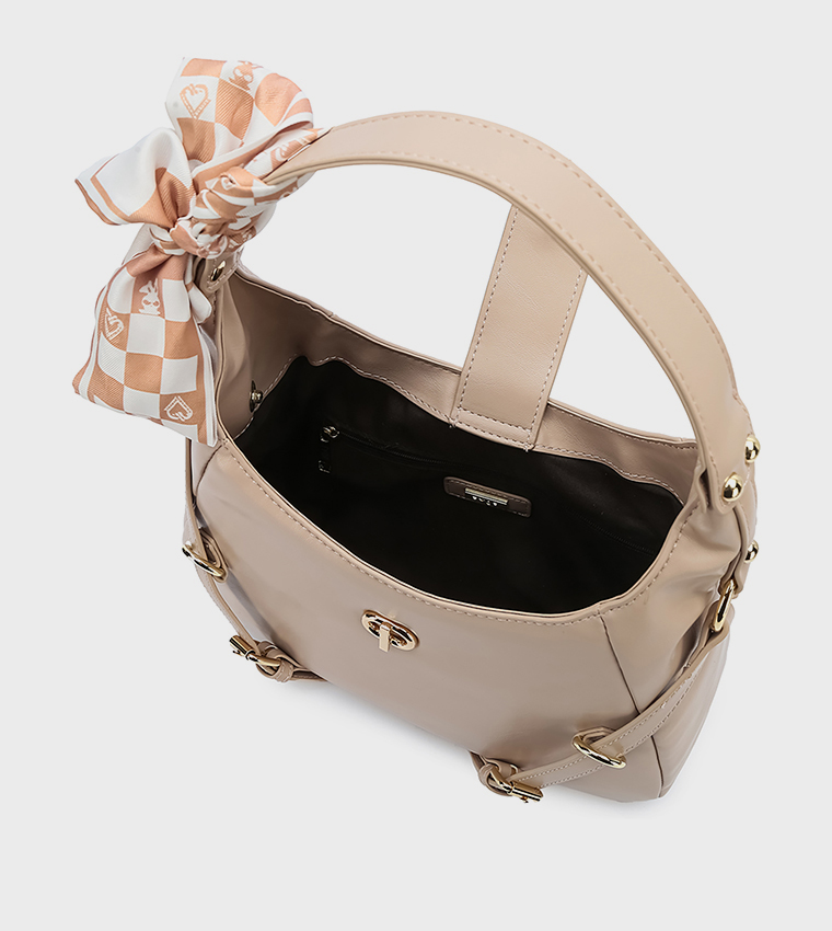 Textured Shoulder Bag