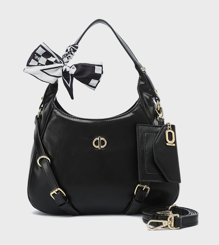 Textured Shoulder Bag