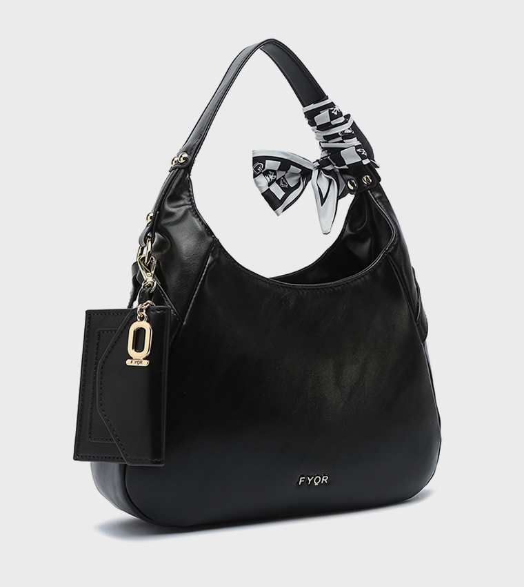 Textured Shoulder Bag