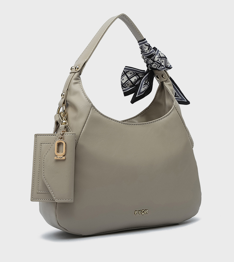 Textured Shoulder Bag