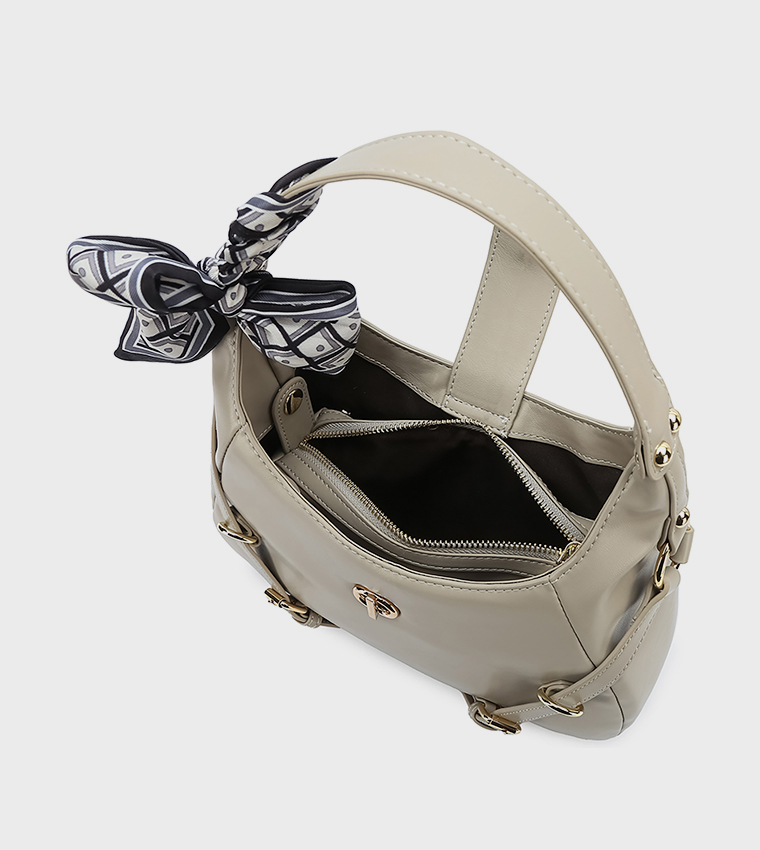 Textured Shoulder Bag