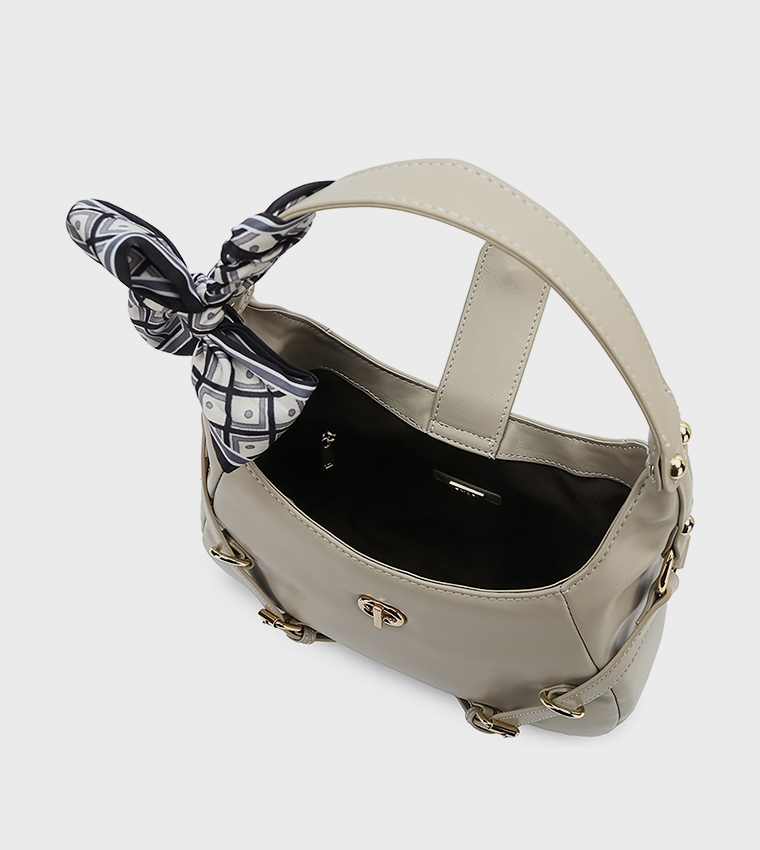 Textured Shoulder Bag