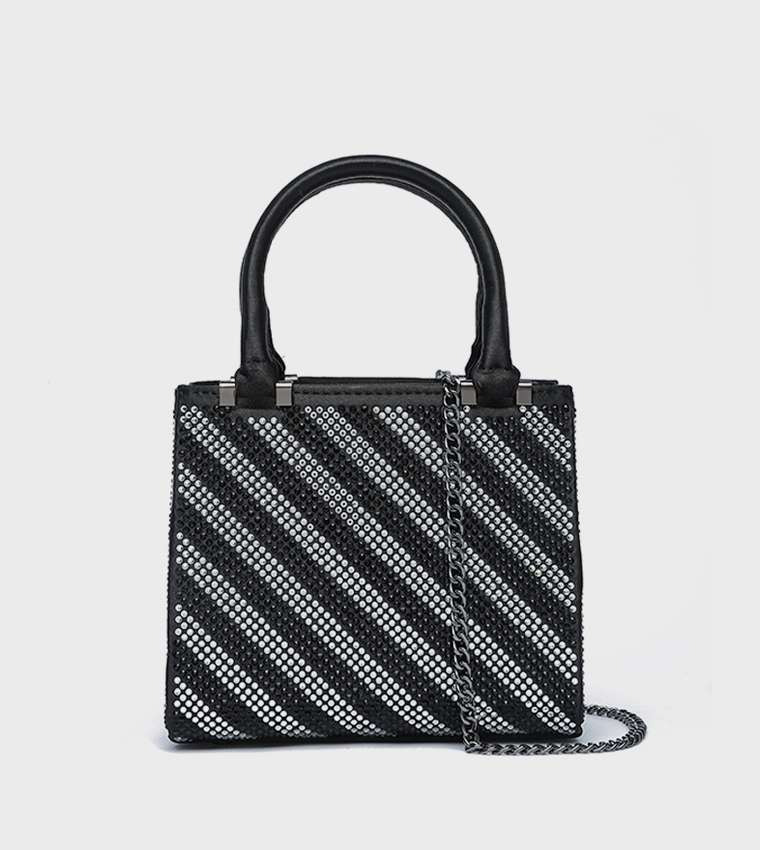 Embellished Mini Tote Bag