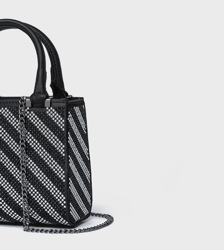Embellished Mini Tote Bag