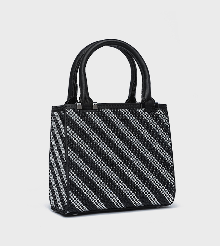 Embellished Mini Tote Bag