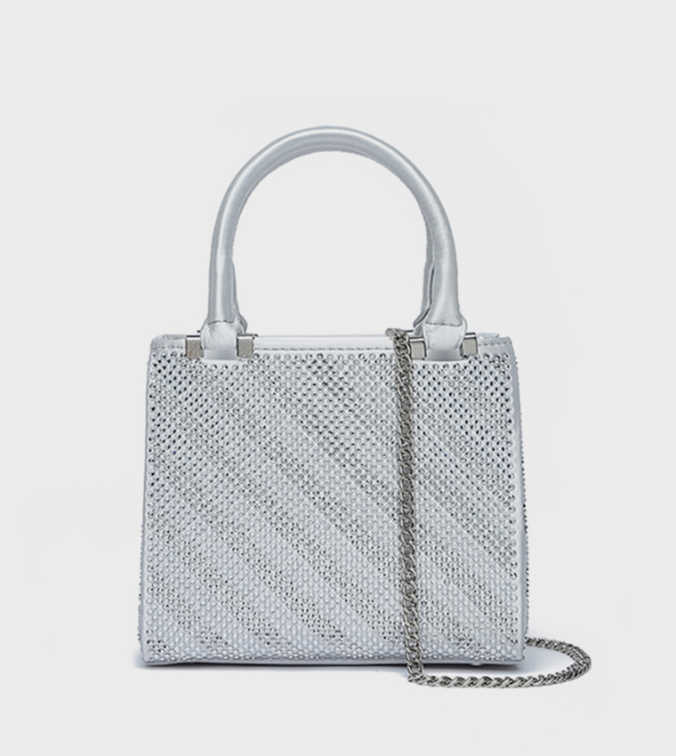 Embellished Mini Tote Bag