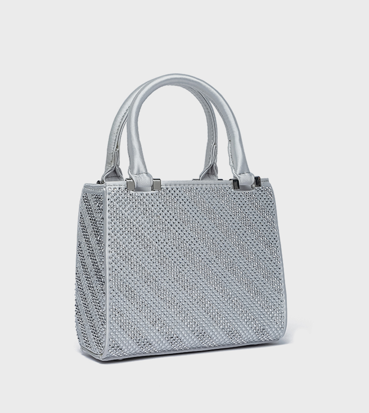 Embellished Mini Tote Bag