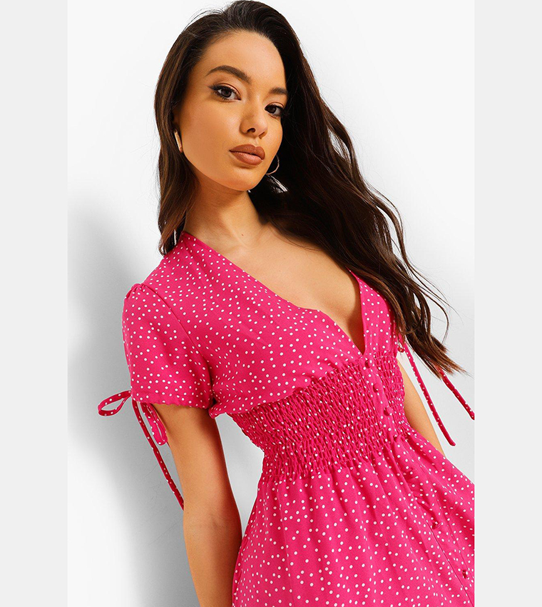 strapless open back dress SOL MATE LINEN DRESS main image 0